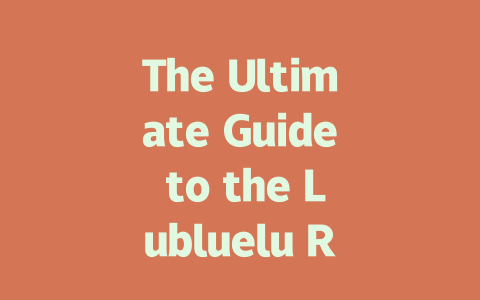 The Ultimate Guide to the Lubluelu Robot Vacuum Cleaner with Mop 4000Pa-AIGC